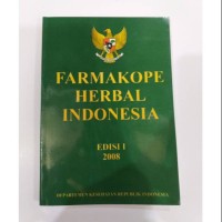 Image of Farmakope Herbal Indonesia. Edisi:1