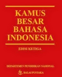Image of Kamus Besar Bahasa Indonesia edisi Ketiga