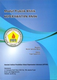 Image of Modul Praktik Klinik Keperawatan Anak