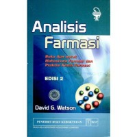 Image of analis farmasi ( buku anjar untuk mahasiswa farmasi dan praktisi kimia farmasi ) edisi 2
