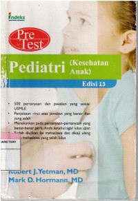 Image of Pediatrik : Kesehatan Anak  Edisi. 13