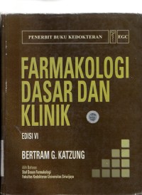 Image of Farmakologi Dasar dan Klinik. Ed:6