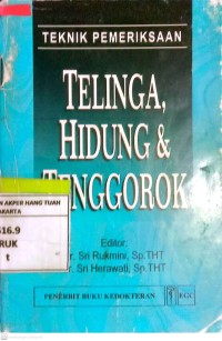 Image of Teknik Pemeriksaan Telinga Hidung dan Tenggorokan