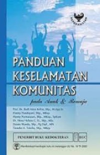 Image of Panduan Keselamatan Komunitas : Pada Anak & Remaja