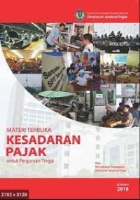 Image of Materi Terbuka Kesadaran Pajak Untuk Perguruan Tinggi
