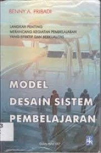 Image of Model Desain Sistem Pembelajaran
