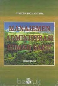 Image of Manajemen Administrasi Rumah Sakit