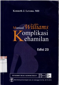 Image of Manual Komplikasi Kehamilan Williams