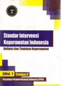 Image of Standar Intervensi Keperawatan Indonesia