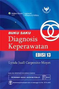 Image of Buku Saku Diagnosis Keperawatan