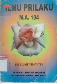 Image of Ilmu Prilaku M.A 104