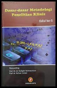 Image of Dasar-Dasar Metodologi Penelitian Klinis
