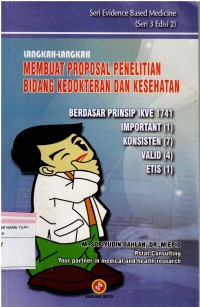 Image of Langkah-Langkah Membuat Proposal Penelitian Bidang Kedokteran dan Kesehatan